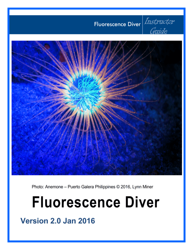 Fluorescence Diver Instructor Guide Cover